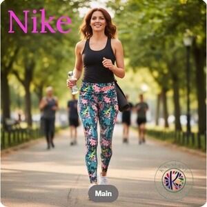 Nike Women's DRI-FIT Epic Fast Femme Leggings - Teal (ODA0360-393) - Size XS